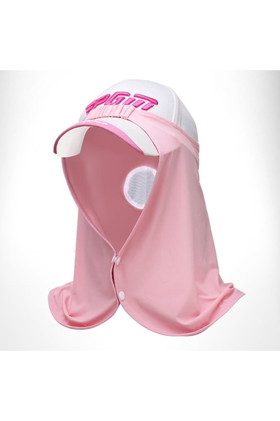 Sun Face Neck Drape Ice Silk Protection UV Sun Shield Sun Visor Cooling Protection(Without Hat)