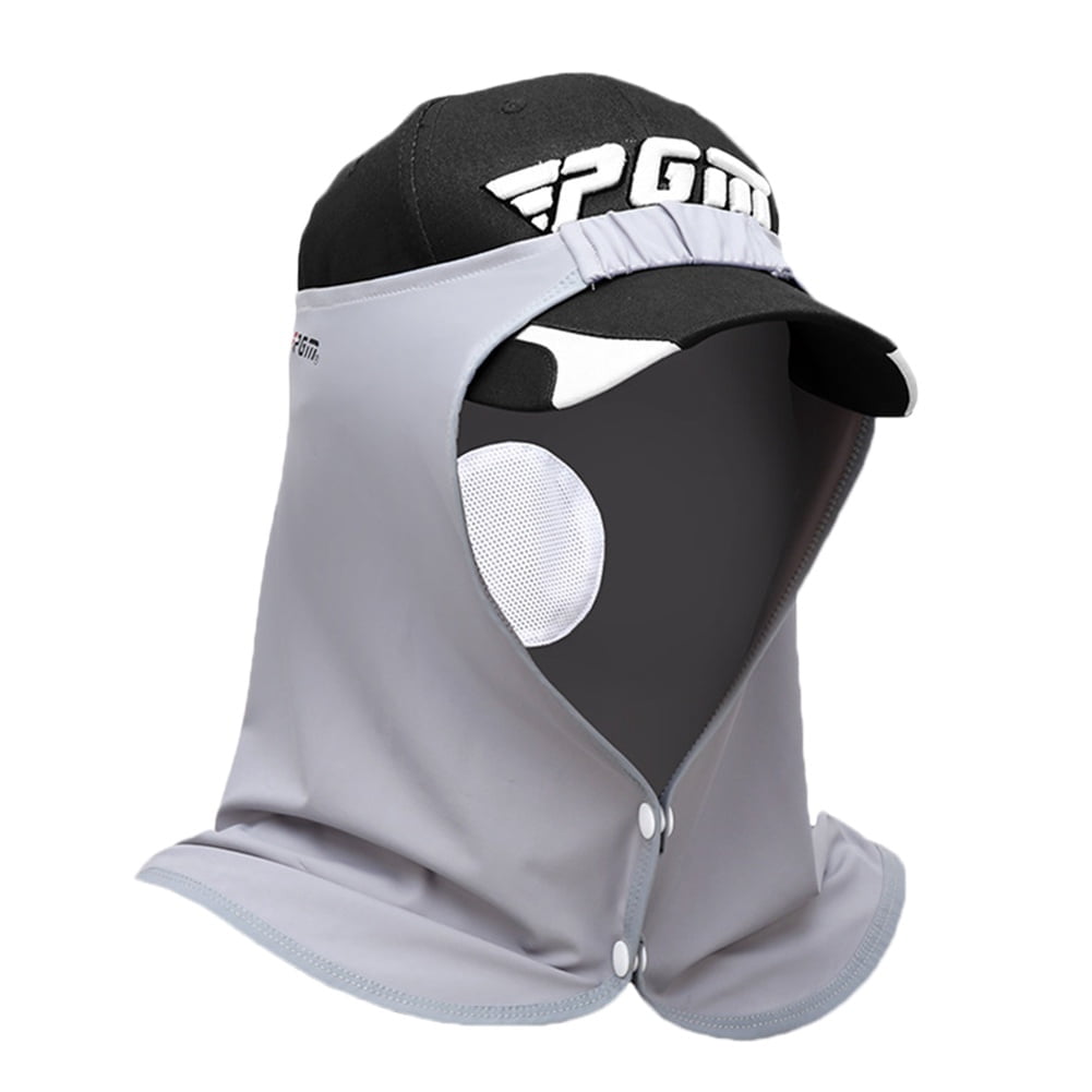 Sun Face Neck Drape Ice Silk Protection UV Sun Shield Sun Visor Cooling ...