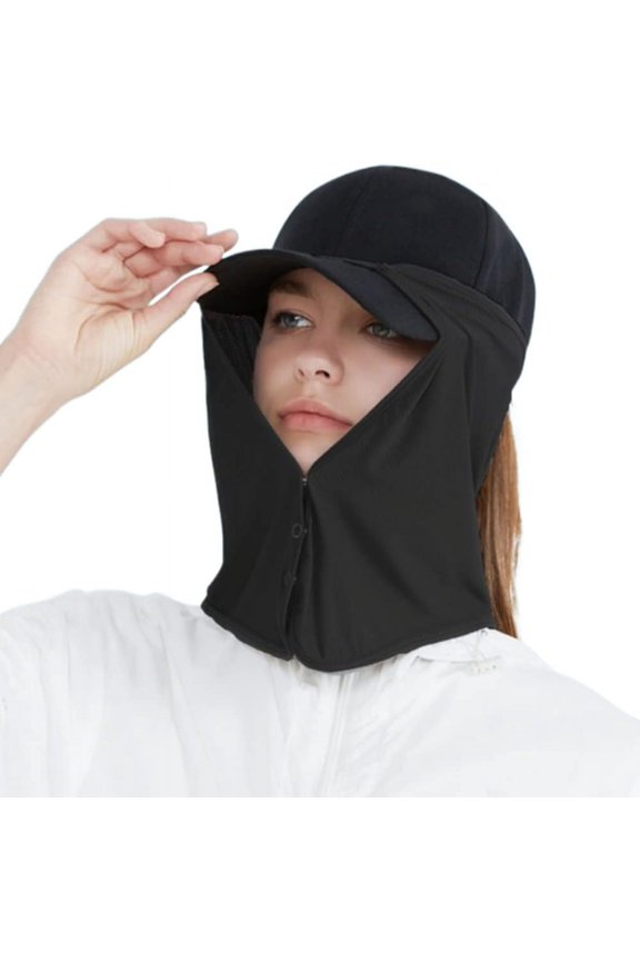 Sun Face Neck Drape Protection UV Sun Shield Sun Visor Cooling Protection Mask