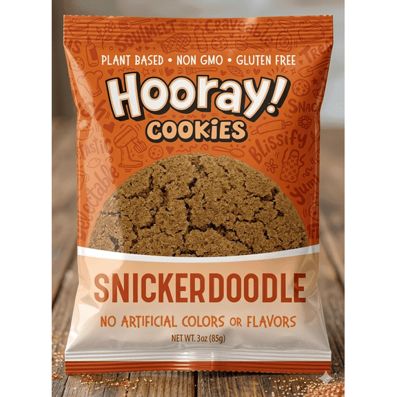 Sun Flour Baking Company Snickerdoodle Cookies Gluten-Free 12 Count