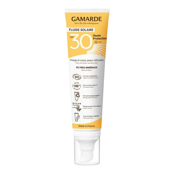 Gamarde Sun Fluid SPF 30 Sunscreen, 3.38 oz