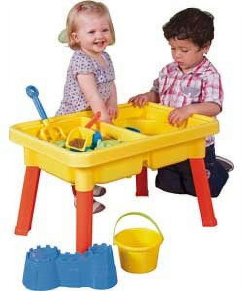 Sun & Fun PlayWorld 23" Multiplay 2-In-1 Sand and Water Table Set