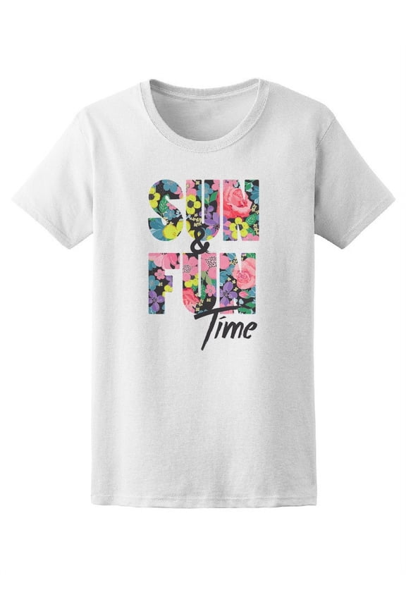 Sun & Fun Time Summer Lovers Tee Women's -Image by Shutterstock
