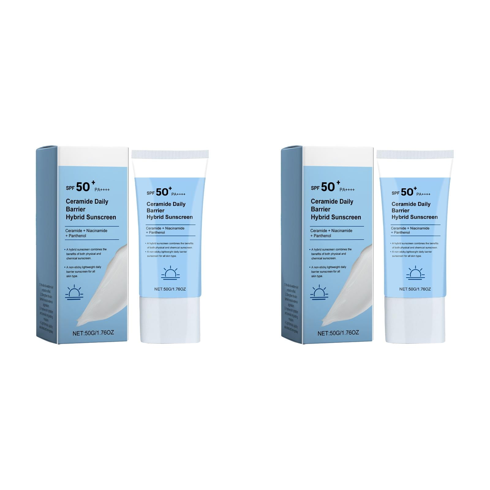 Sun Gel Sun For Face With 50+ Sunscreen Glam Glow Sunblock Travel Size