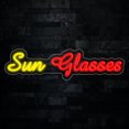 thumbnail image 1 of Sun Glasses LED Neon Sign 27"L x 7"H #33424, 1 of 4