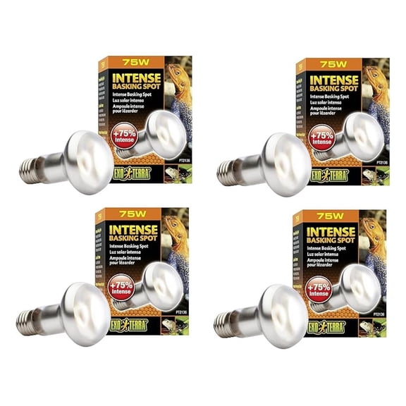 Sun-Glo Basking Infrared Spot Lamp, 75-Watt/120-Volt (4 Pack)
