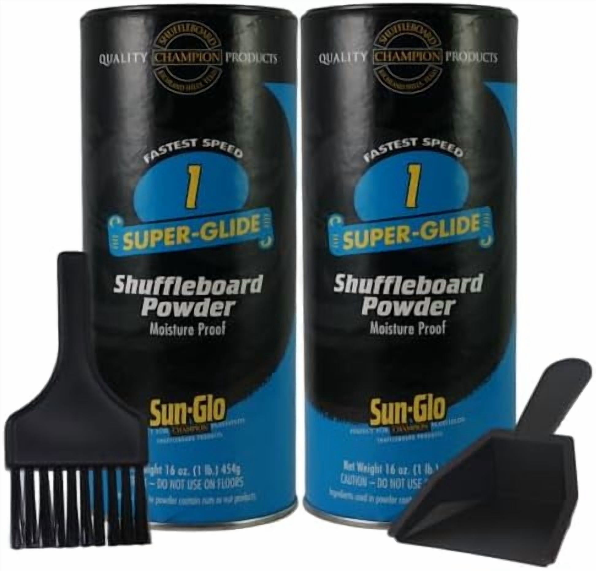 Sun Glo Shuffleboard Wax Sampler Pack – Speeds 4, 5, 6 For 9ft To 12ft Tables, Includes Spray 4 thumbnail image