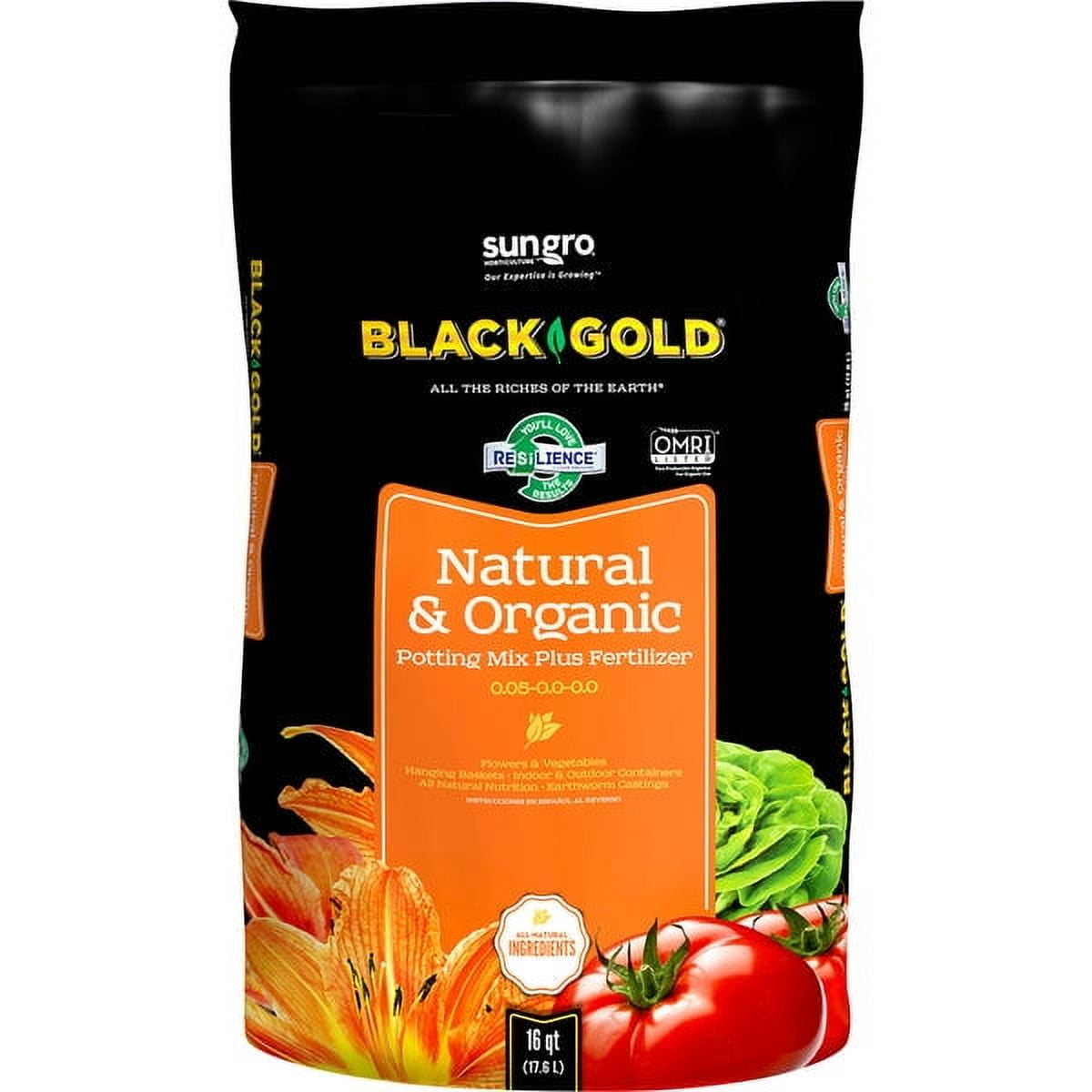 Black Gold Organic Potting Mix