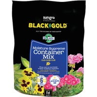 Sun Gro Horticulture Black Gold Moisture Supreme Container Mix Potting Soil - Pack of 18