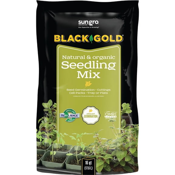 Sun Gro Horticulture Black Gold Potting Seed Starting Mix - Single Pack