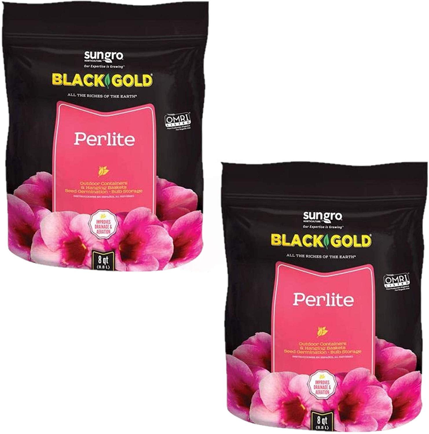 Sun Gro Horticulture SUNGRO Horticulture 1490102.Q08P Black Gold ...