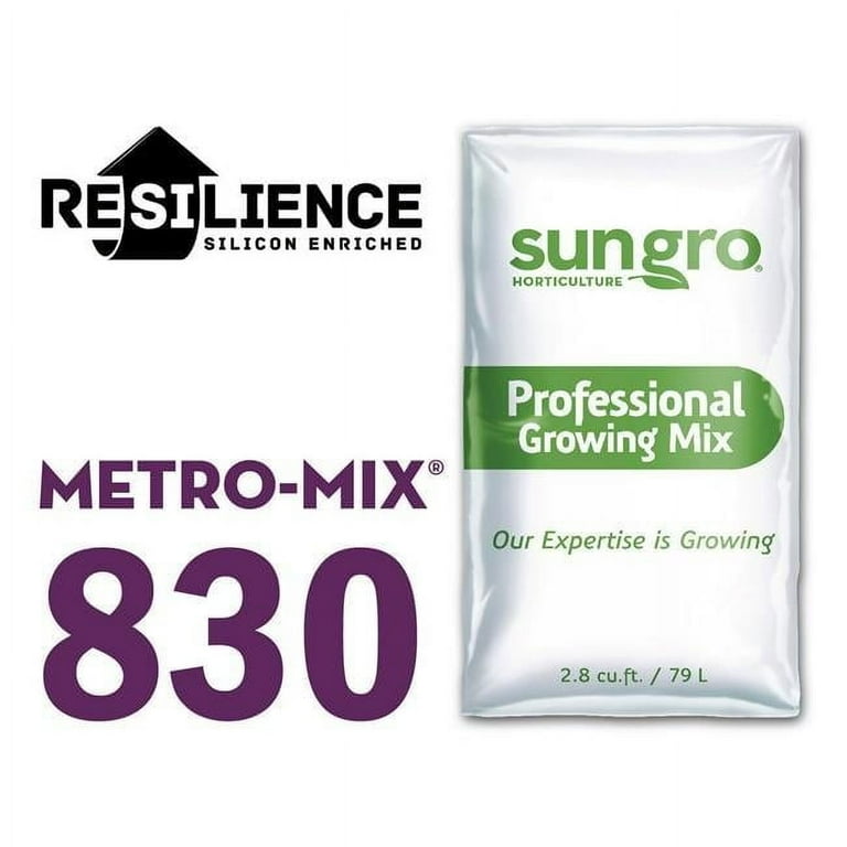 Sun Gro Metro Professional Growing Mix 830 RSI Soil, 2.8 cu