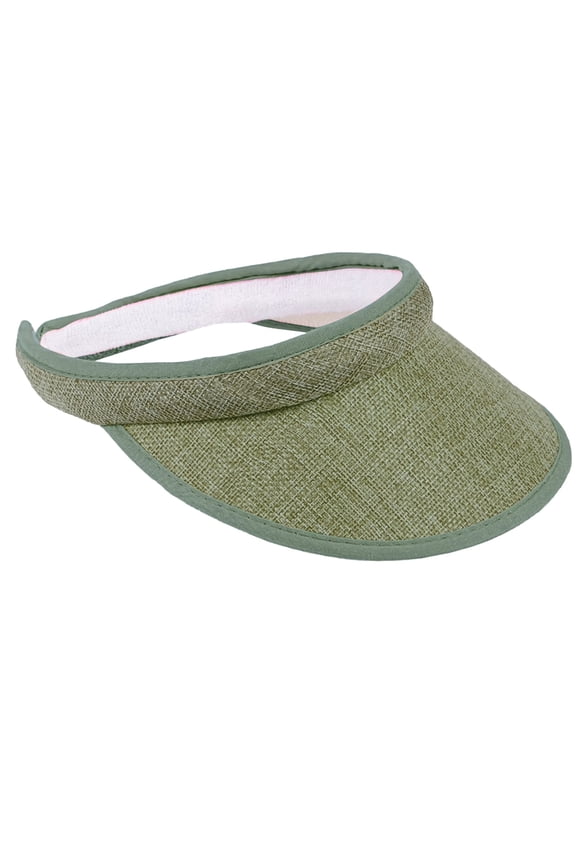 Sun Hat Breathable UV Protection Unisex Summer Outdoors Cap Snapback Adjustable Sun Visor Green