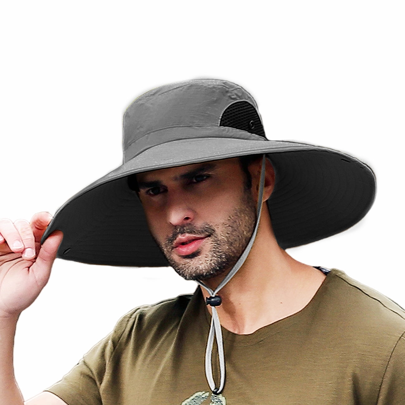 Sun Hat Fishing Hat for Men Beach Hat Women -UPF50+ Waterproof Bucket Hat  for Fishing, Hiking, Camping