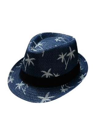 Floppy Woven Sun Hat Womens Straw Cowboy Hats for Summer Straw Fedora Hats  for Men Beach Sun Hats for Women 