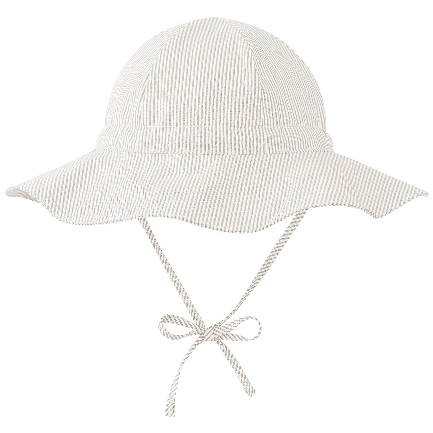 Sun Hat Infant Wide Brim Beach Hat UPF 50+ Toddler Caps for Boys Girls ...