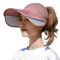 thumbnail image 1 of Sun Hat Lady Sun Protection Big Sun Hat UV Protection Bike Running Sun Hat(2pack), 1 of 3
