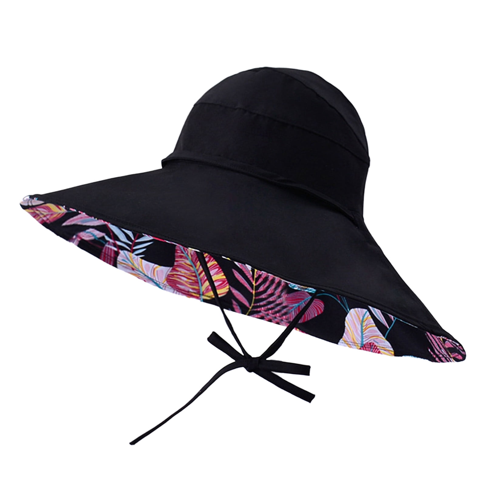 Sun Hat Large Brim Ponytail Hole Breathable Drawstring  display picture 2