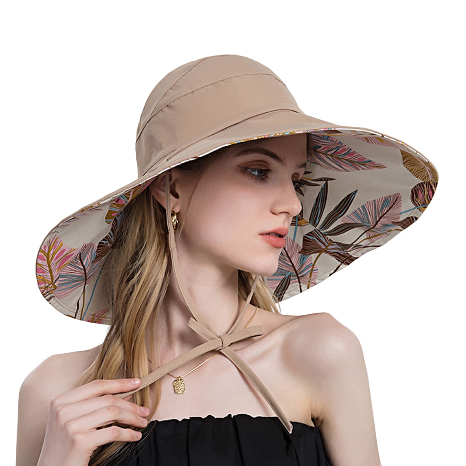 Sun-Hat-Large-Brim-Ponytail-