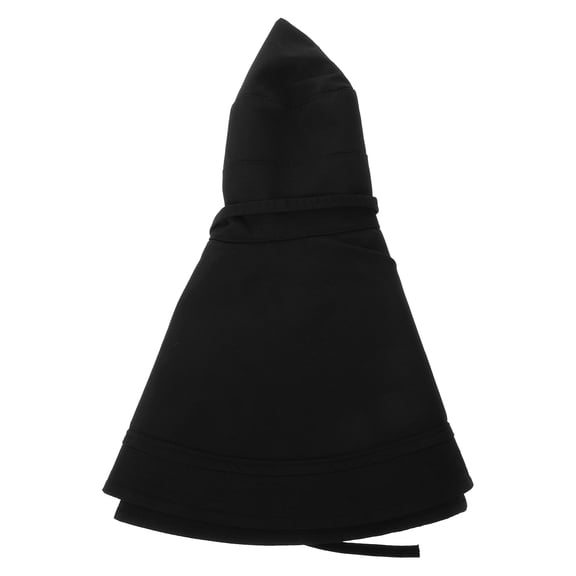 FONDOTIN Foldable Black Wide Brim Hat for Sun Protection and Outdoor Travel