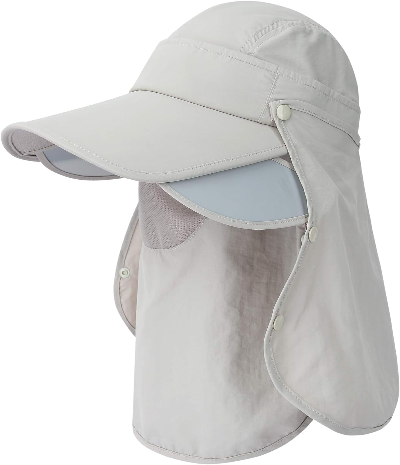 Sun Hat Retractable Wide Brim Fishing Hats,Multi-Function  display picture 1