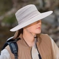 thumbnail image 1 of Sun Hat Upf 50+ Wide Brim Bucket, Breathable Fishing Hat with Neck Flap, Summer UV Protection Hat for Men and Women, 1 of 7