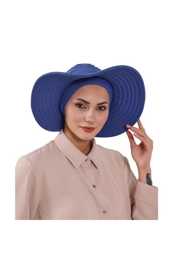 Sun Blocking Sun Hat And Head Scarf Headwrap Removable Brims Comfort Adjustable For Hiking Beach Travel Adult