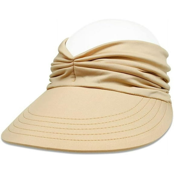 Sun Hat Women Sun Beach Visor Cap UV Protection with Wide Brim for Sports Beach Golf Hiking