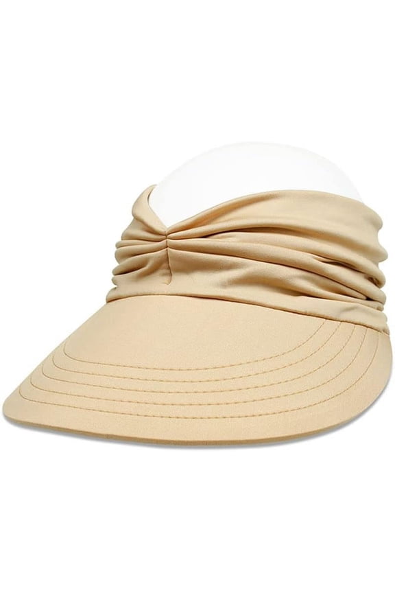 Sun Hat Women Sun Beach Visor Cap UV Protection with Wide Brim for Sports Beach Golf Hiking