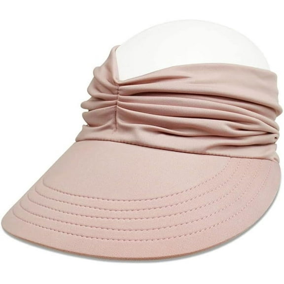 Sun Hat Women Sun Beach Visor Cap UV Protection with Wide Brim for Sports Beach Golf Hiking