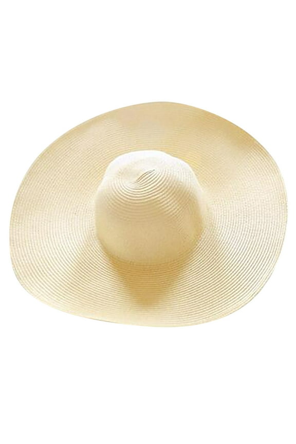 Sun Hat, Women's Big Brim Floppy Hat, Wide Brim Beach Cap, Straw Hat for Women, Beach, Garden, Maximum Sun Protection, Photo Prop Baberdicy, Ideal for Women