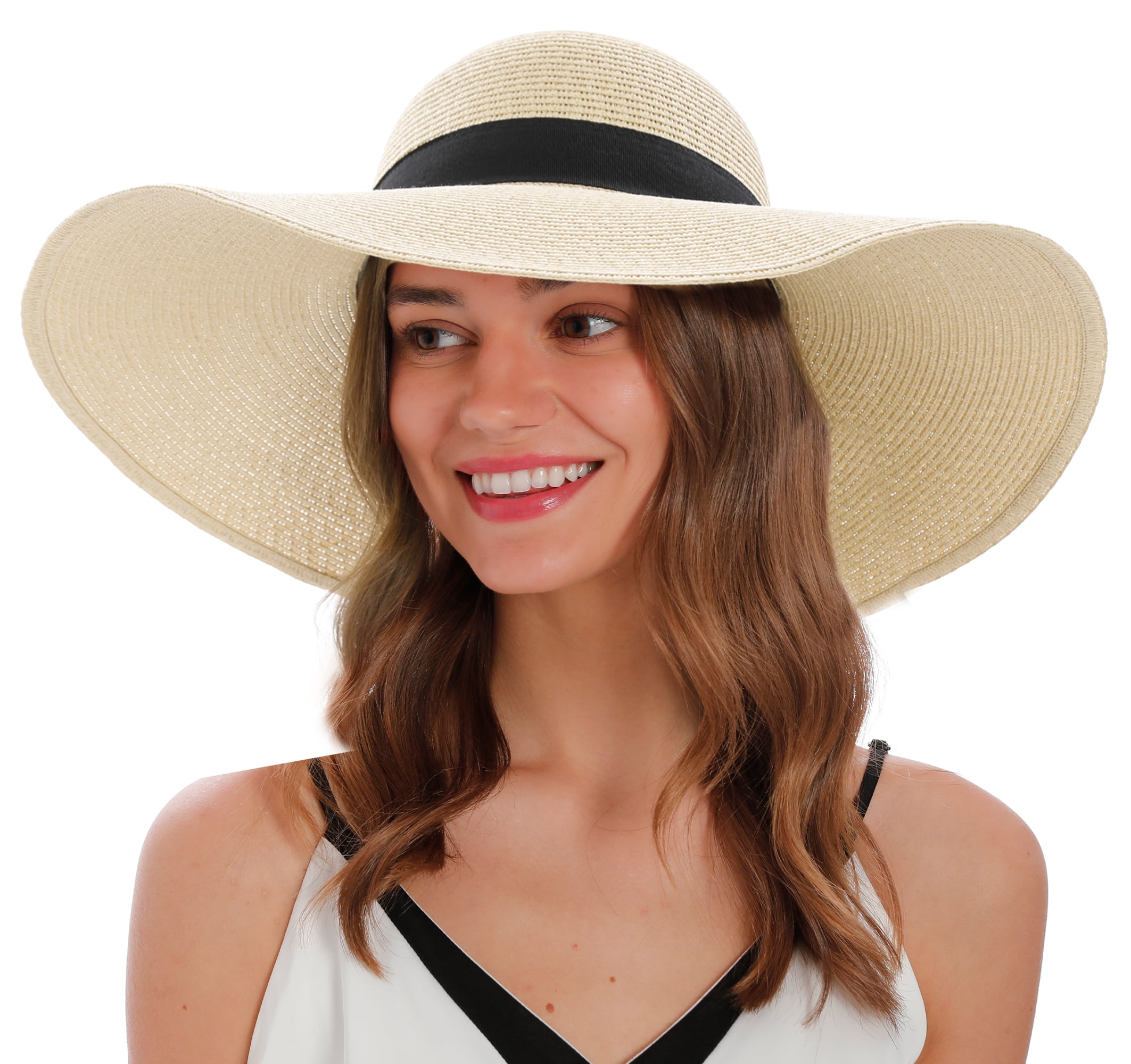 Sun Hat Womens Wide Brim Hat Sun Protection Hats for Women Sun Hats ...