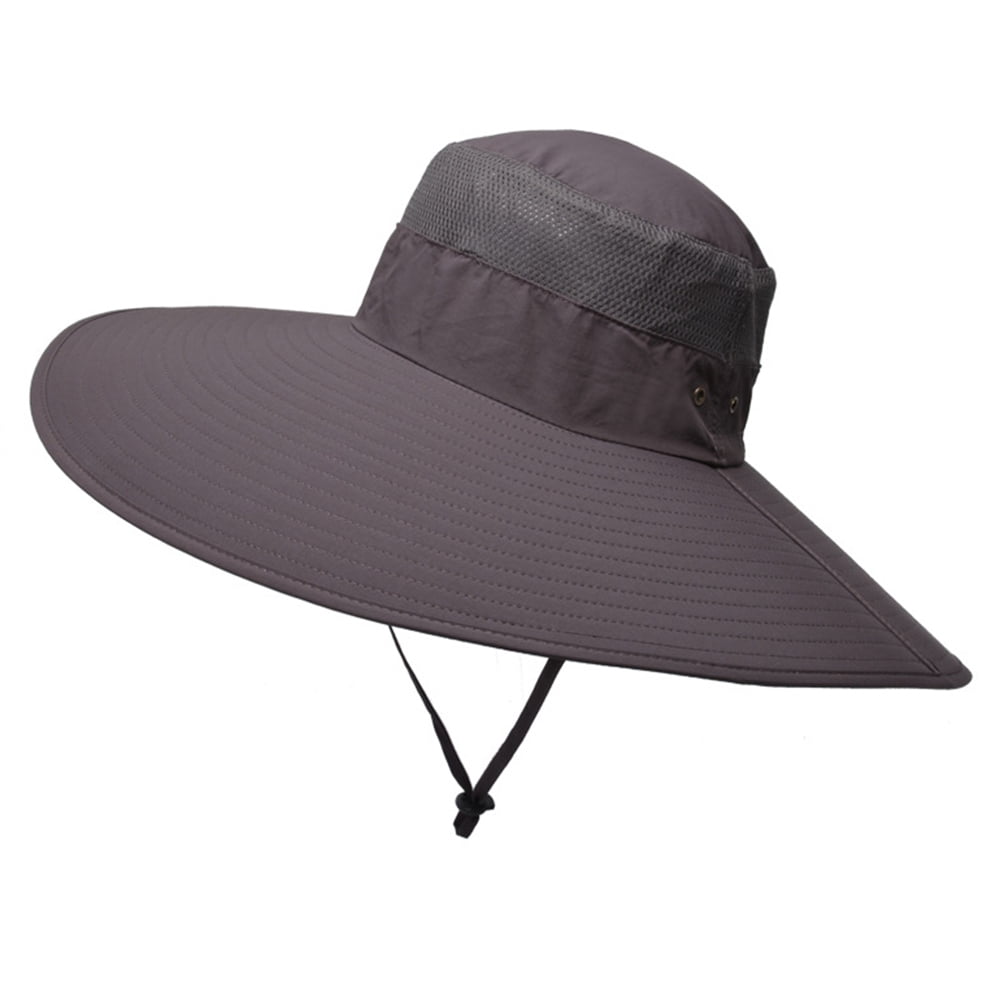 Sun Hat for Men/Women, Waterproof Wide Brim Bucket Hat Foldable