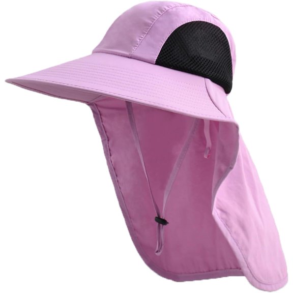 Sun Hat for Men Women with Neck Flap,UPF 50+ UV Protective Hiking Fishing Hats,Wide Brim Sun Hat for Women&Men