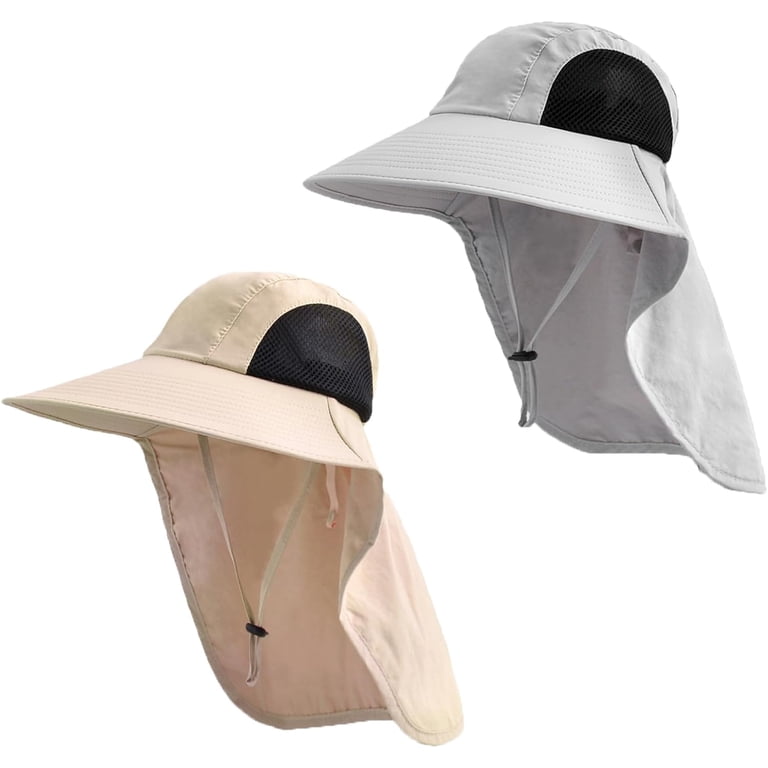 Sun Hat for Men Women with Neck Flap,UPF 50+ UV Protective  display picture 1