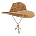 thumbnail image 1 of Sun Hat for Outdoor Travel Summer Wide Brim Breathable Beach Cap with Korean Style Fashionable Design for Sun and All-Day Comfort Brown, 1 of 2
