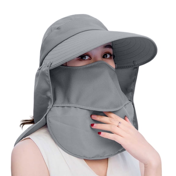 Sun Hat for Women Foldable High Ponytail Hat for Pool Women's Wide Brim Sun Hat UPF 50  Adjustable Outdoor Summer Beach Hat For Travel Hiking Cycling