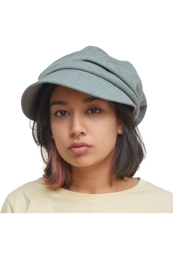Sun Hat for Women - Summer Spring Folding Visor for UV Protection, Chemo and