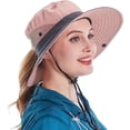 thumbnail image 1 of Sun Hat for Women UV Protection Bucket Fishing Hat with Ponytail-Hole, Foldable Outdoor Sun Hats Mesh Wide Brim Beach Hat, 1 of 10