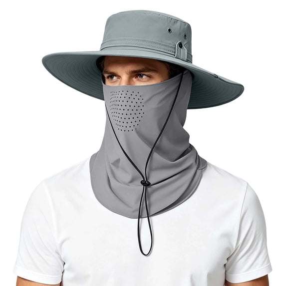Sun Hat with Neck Flap Classic Wide Brim Sun Hat