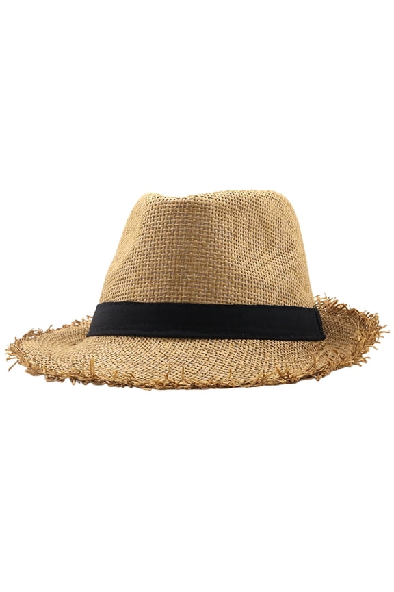 Sun Hats For Summer Casual And Vacation Wear With Edge Design For Trendy Beach Ensemble