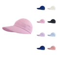 thumbnail image 1 of Sun Hats For Womens Wide Brim Visor Purpose Hat For Beach Summer Packable Cap, 1 of 3
