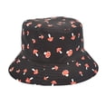 thumbnail image 1 of Sun Hats for Men CQXIDFH Camouflage Printed Bucket Hat, Trendy Sunscreen Fisherman Cap, Outdoor Travel Sunshade Headwear for Men Women, Hijab Cap (Black, One Size), 1 of 2