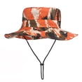 thumbnail image 1 of Sun Hats for Men Women Bucket Hat UPF 50+ Boonie Hat Foldable UV Protection Hiking Beach Fishing Summer Outdoor Sun Hat Bucket Fishing Cap Red One Size, 1 of 2
