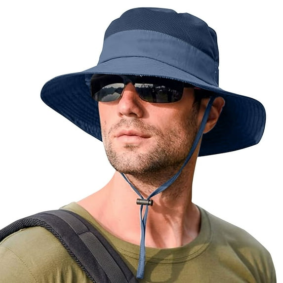 Sun Hats For Men Women Fishing Hat UPF 50+ Breathable Wide Brim Summer Hat Women Hats for Summer Solar Escape Hats Woman Beach Bag Sports Cap Peacemaker Hat Track Hats for Women Hiking Hat for Men