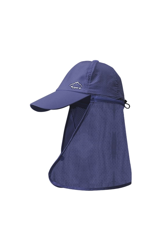 Sun Hats with Neck Flap for Men Women UPF 50+ Waterproof Baseball Cap Adjustable Breathable Outdoor Hiking Fishing Hat Hiking And Fishing-drying Fisherman's Hat Outdoor Baseball With Shawl