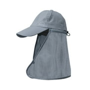 Sun Hats with Neck Flap for Men Women UPF 50+ Waterproof Baseball Cap Adjustable Breathable Outdoor Hiking Fishing Hat Hiking And Fishing-drying Fishermans Hat Outdoor Baseball With Shawl