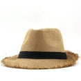 thumbnail image 1 of Sun Hats For Summer Casual And Vacation Wear With Edge Design For Trendy Beach Ensemble Men's Summer Hats Men's Rain Hat Hats Camping Clout Visor Sombrero Impermeable Hats for Women Fashionable Summer, 1 of 4
