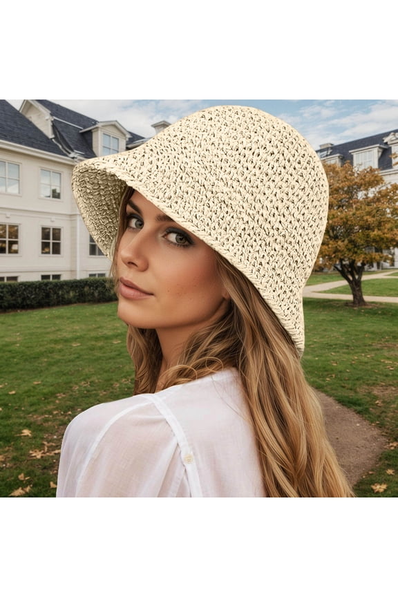 Sun Hats Sun Hat for Outdoor Travel Lightweight Wide Brim Breathable Design for Summer Beach Gardening, Beige