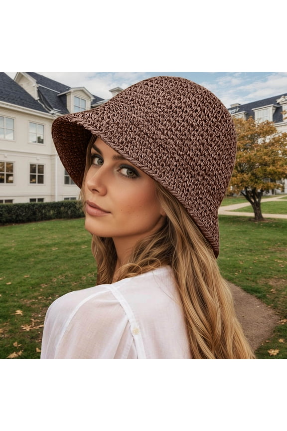 Sun Hats Sun Hat for Outdoor Travel Lightweight Wide Brim Breathable Design for Summer Beach Gardening, Brown